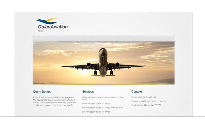 GoiasAviation Buffo Design Goiânia ID Site