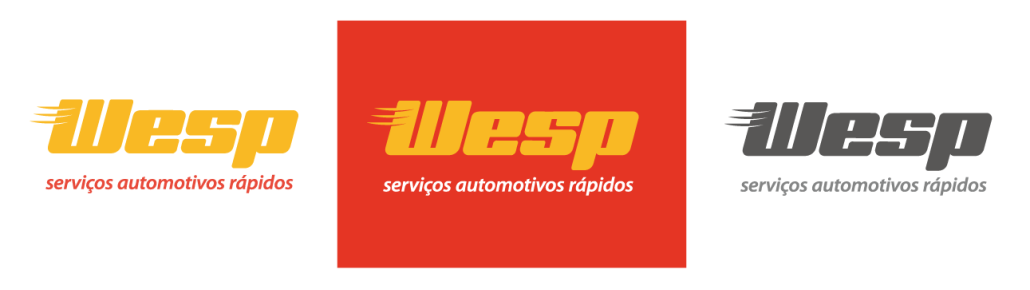 Versões da marca Wesp bufo Design Goiânia