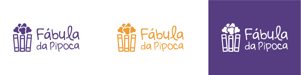 Fábula da Pipoca - Identidade Visual - Logotipo - Buffo Design - Goiânia