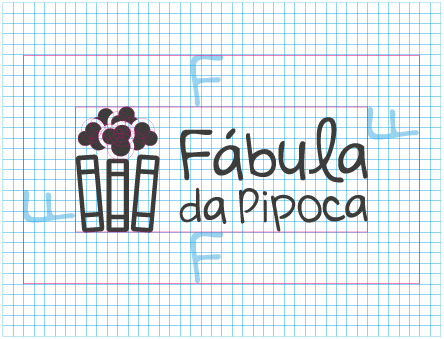 Fábula da Pipoca - Identidade Visual - Logotipo - Buffo Design - Goiânia