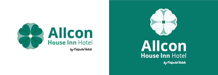 Allcon House Inn Hotel - by Perfecta Hotels - Identidade Visual - Logotipo - Buffo Design - Goiânia
