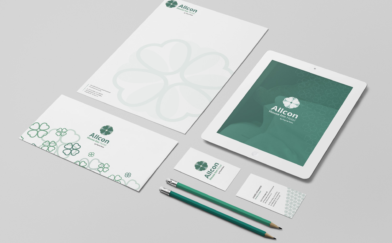 Allcon House Inn Hotel - by Perfecta Hotels - Identidade Visual - Logotipo - Buffo Design - Goiânia