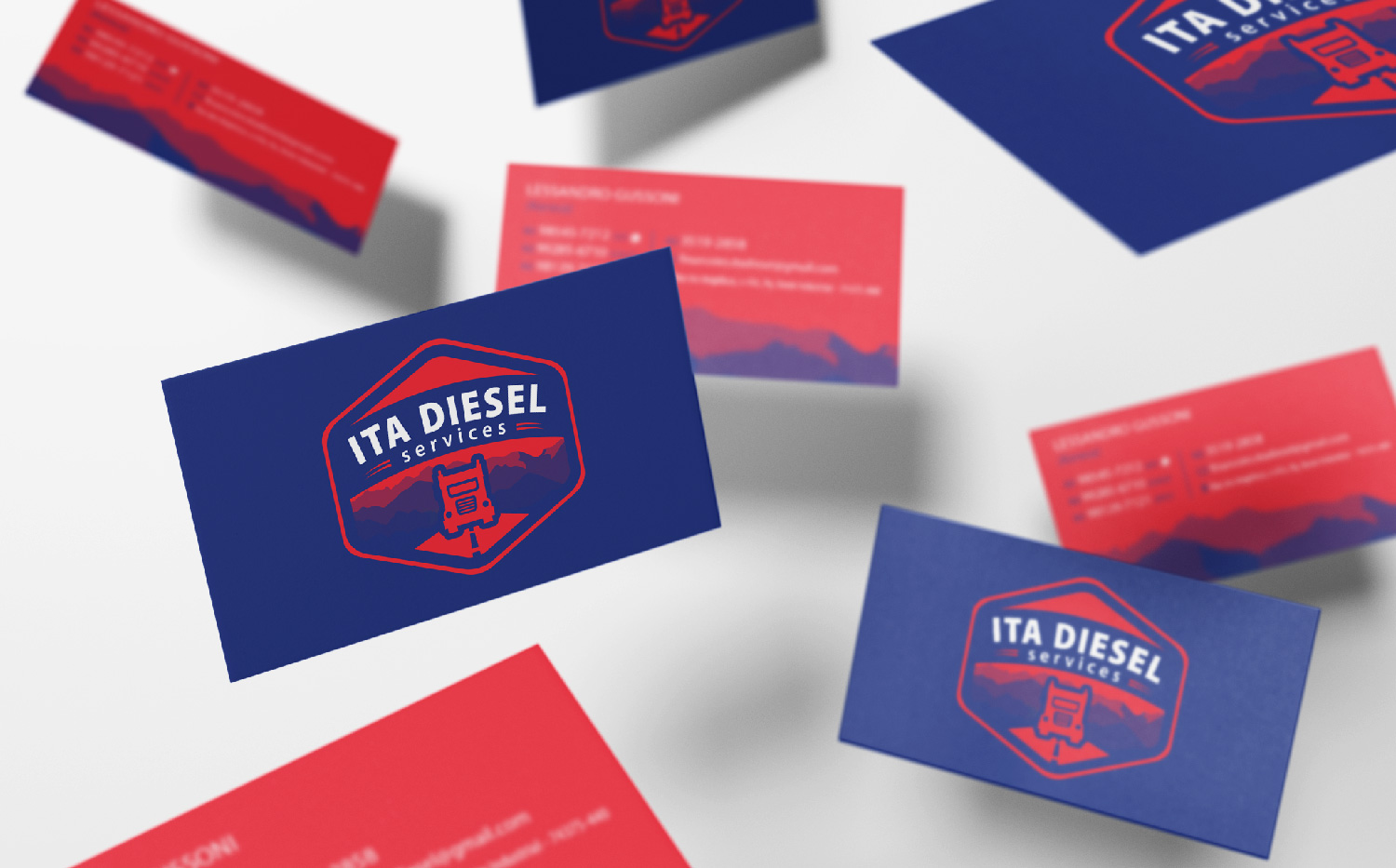 Ita Diesel - Identidade Visual - Logotipo - Buffo Design - Goiânia