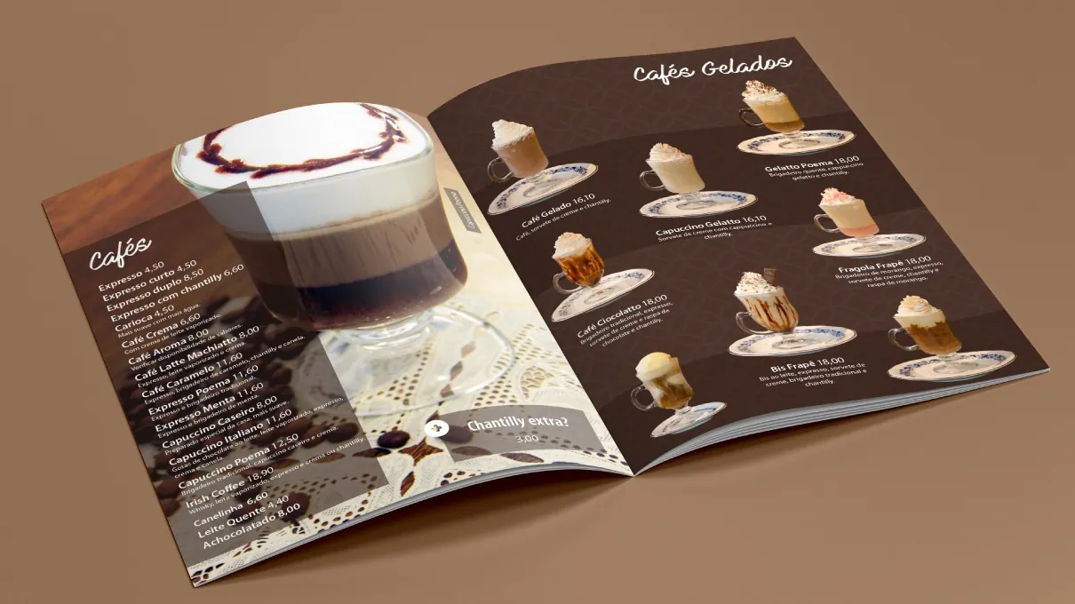 Cardápio do Poema Gourmet