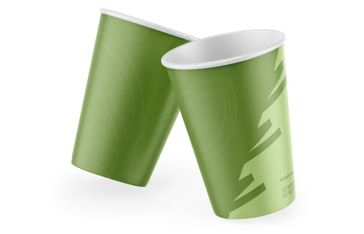 Copos de papel personalizados