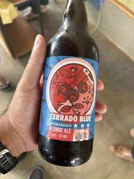 Rótulo anterior da cerveja ligada à Cerrado Blue