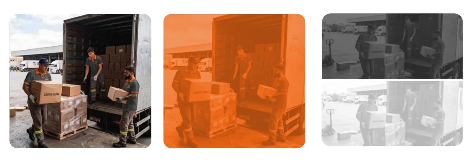 Filtros de foto nas cores da GR Operações