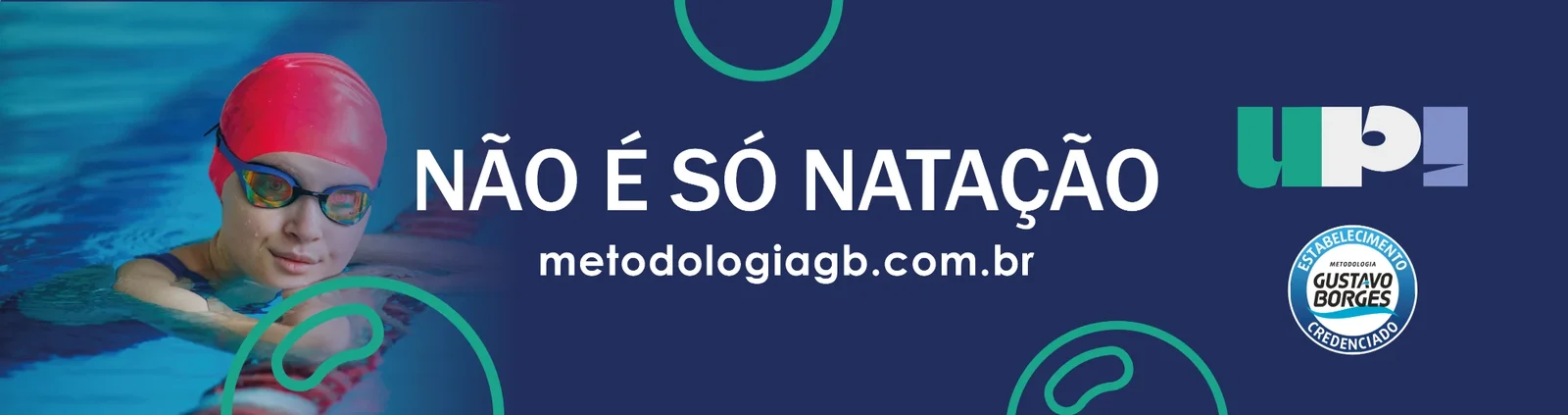 Faixa da UP!: Não é só natação