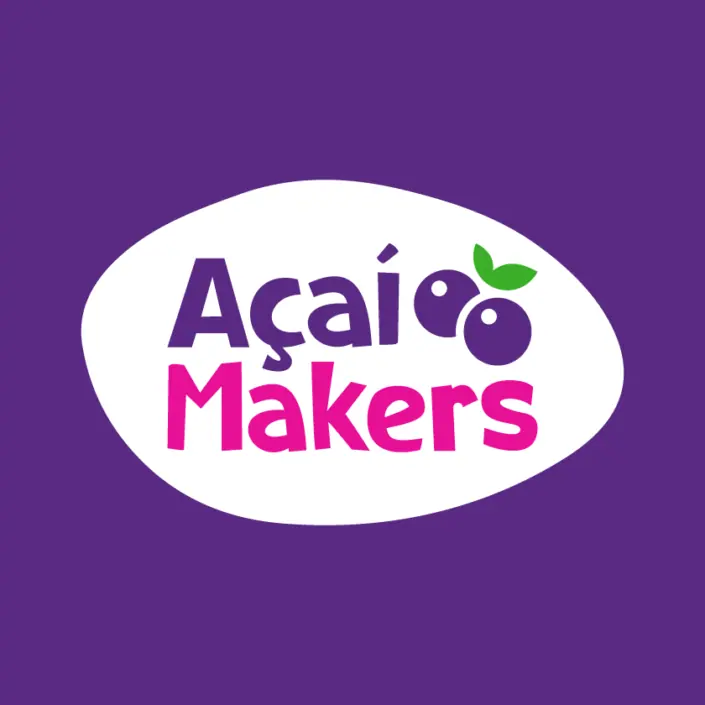 Açaí Makers – O açaí do seu jeito — projeto de Criação de marcas, Editorial, Embalagens, Promocional da Buffo Design