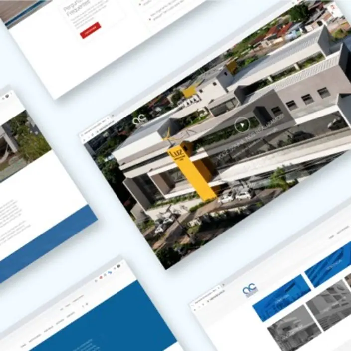 Ademaldo Construções — projeto de Websites, UI/UX Design da Buffo Design