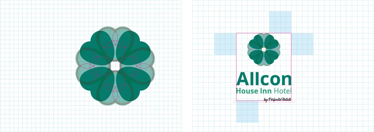 Allcon House Inn Hotel - by Perfecta Hotels - Criação de marcas - Identidade Visual - Logotipo