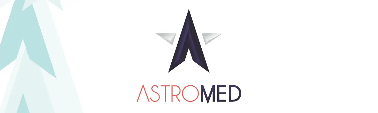 Astromed – símbolo e logotipo