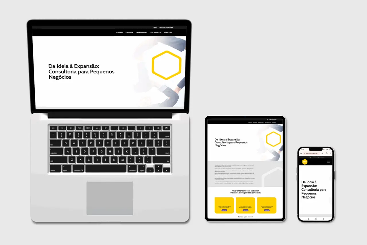 Bee Consultoria - Criação de Website