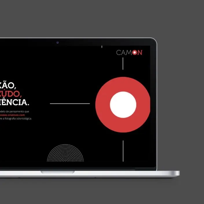 CamOn Odonto — projeto de Websites, UI/UX Design da Buffo Design