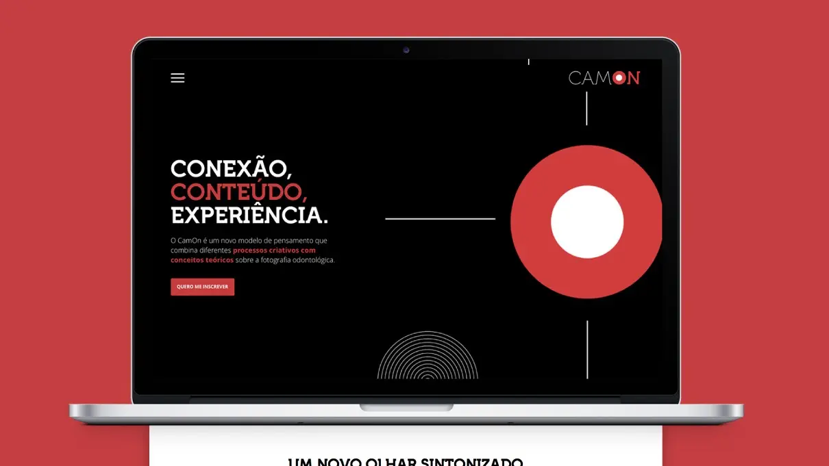 CamOn Odonto - Criação de site - Website
