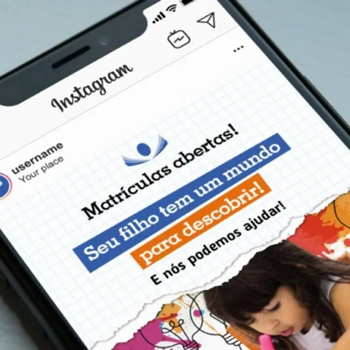 Campanha Matriculas 2020 — projeto da Buffo Design
