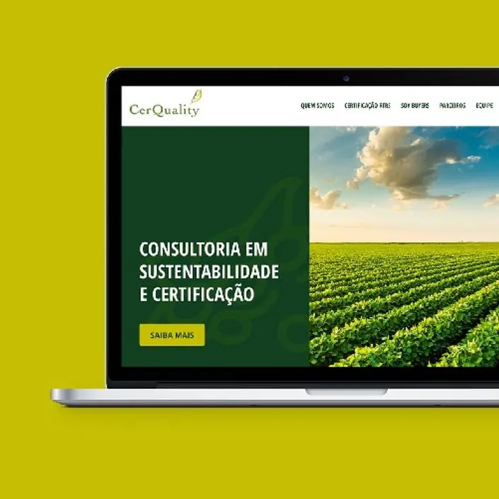 CerQuality — projeto de Websites, UI/UX Design da Buffo Design