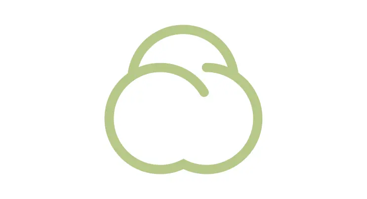 Crema Vero Gelato – símbolo – sorvete em linha verde