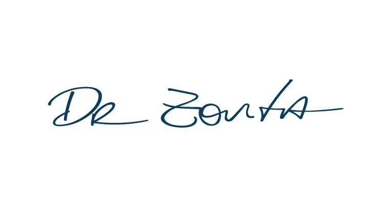 Dr. Zonta – logotipo – assinatura manuscrita