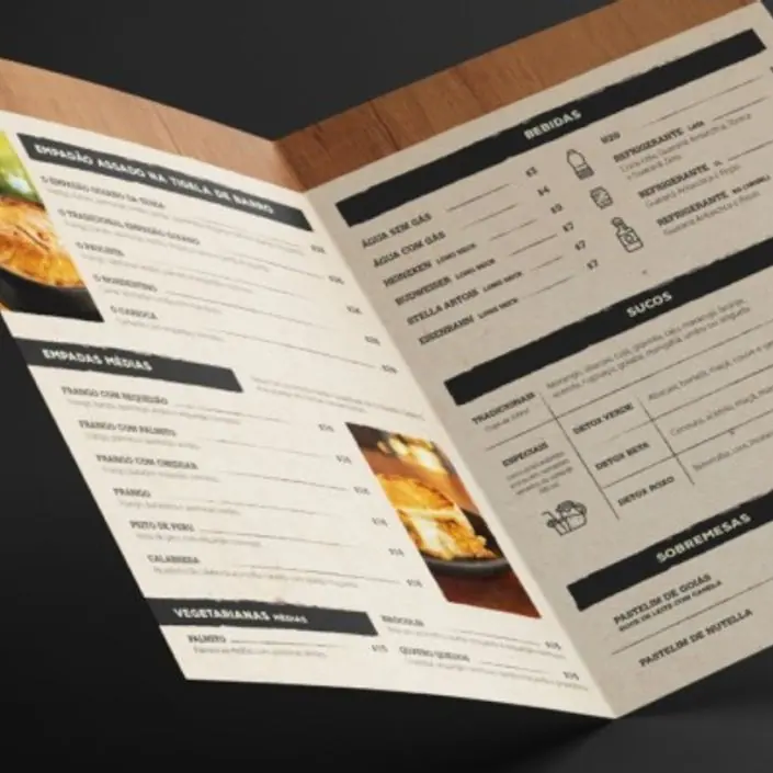 Empadão Goiano da Tânia — projeto de Editorial, Promocional da Buffo Design