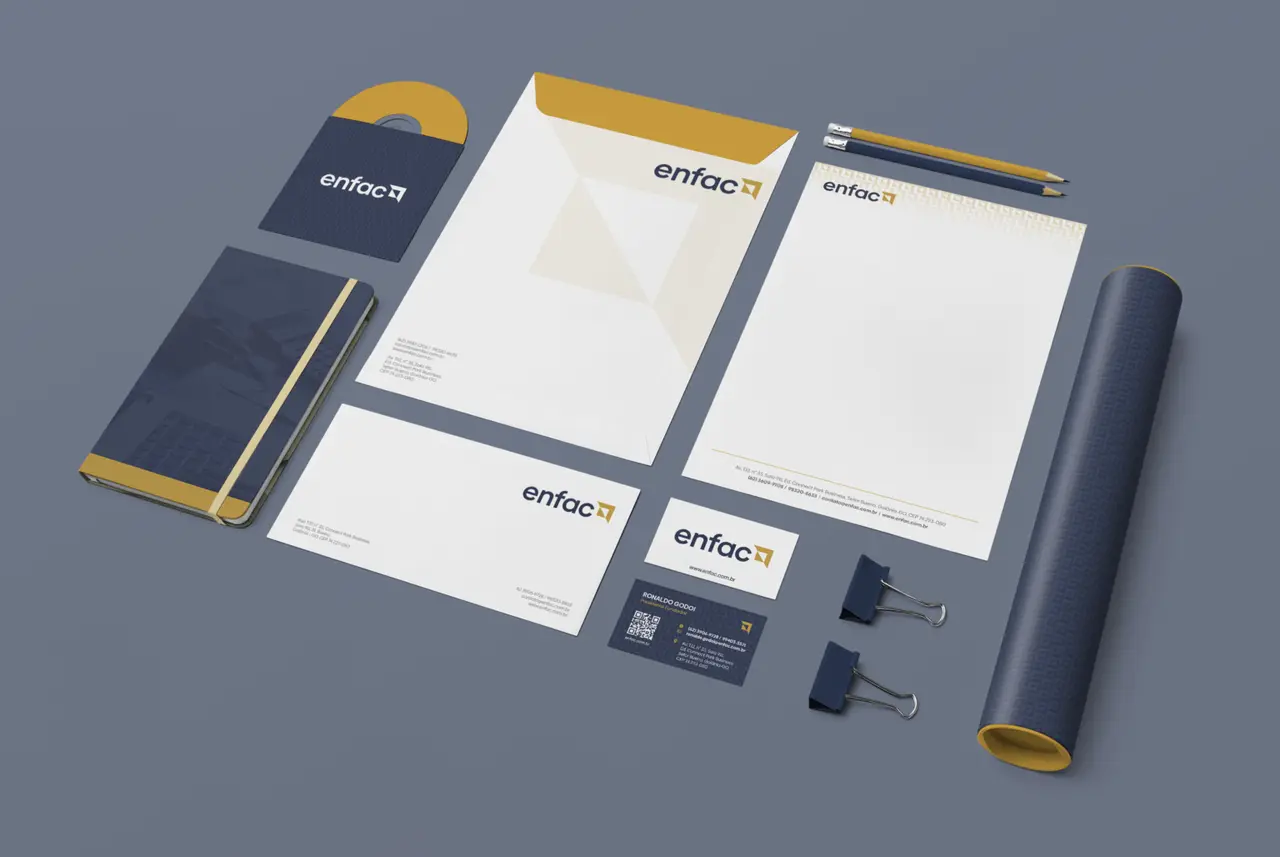 Enfac - Criação de marcas - Identidade Visual - Logotipo
