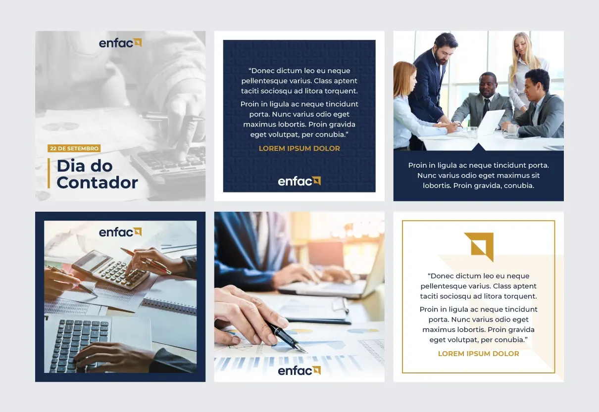 Enfac - Criação de marcas - Identidade Visual - Logotipo