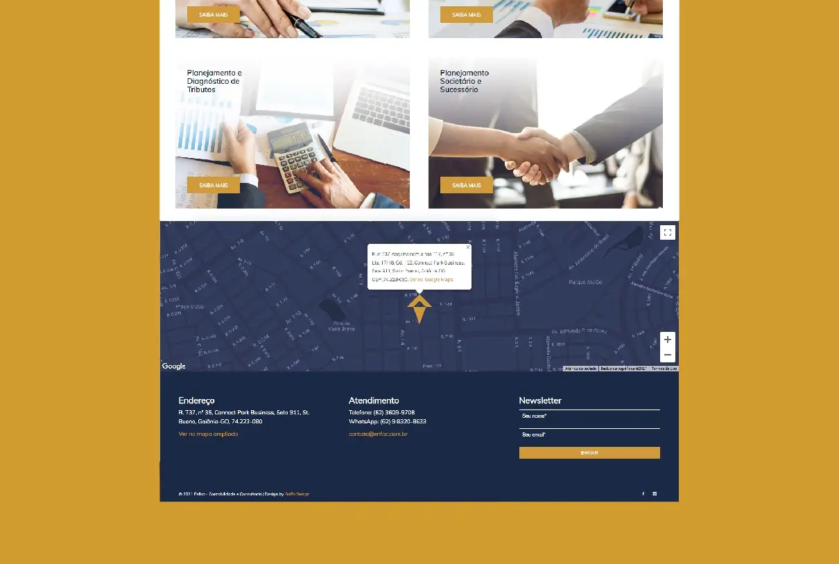 Enfac - Criação de marcas - Identidade Visual - Logotipo - Website