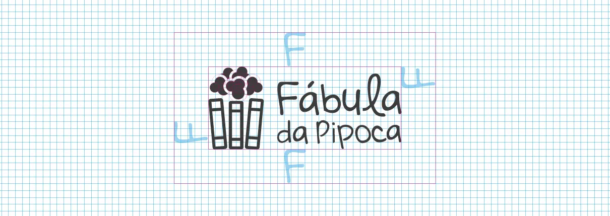 Fábula da Pipoca - Criação de marcas - Identidade Visual - Logotipo