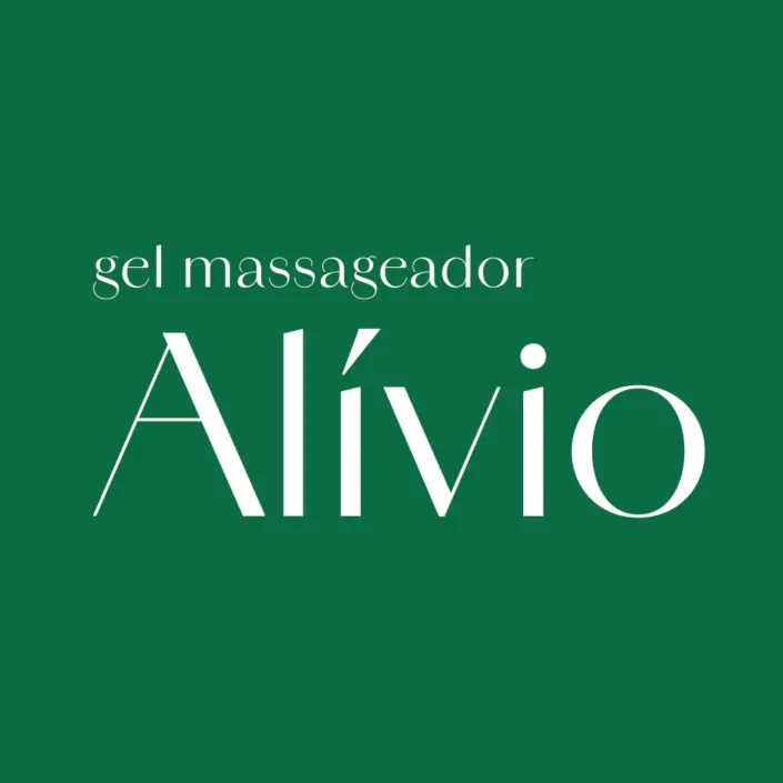 Gel Alívio — projeto de Embalagens da Buffo Design