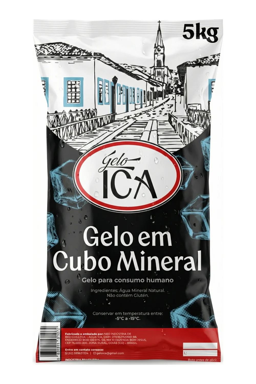 Embalagem de 5 kg