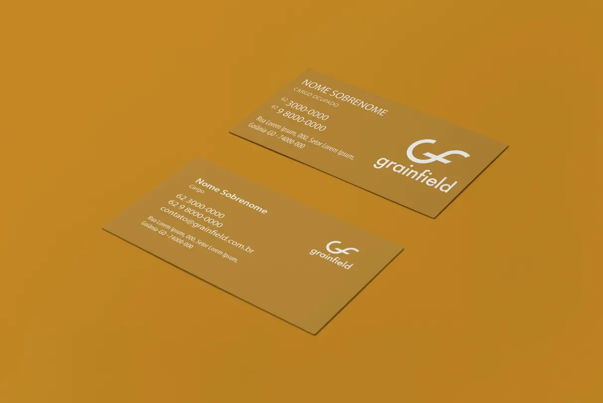 Grainfield - Criação de marcas - Identidade Visual - Logotipo