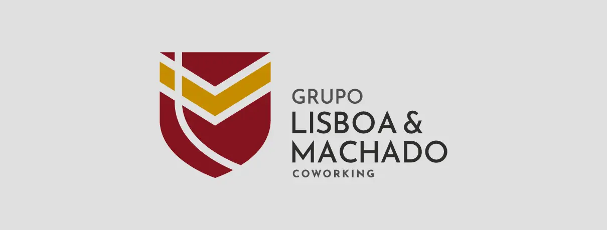 Grupo Lisboa & Machado - Coworking - Criação de marcas - Identidade Visual - Logotipo