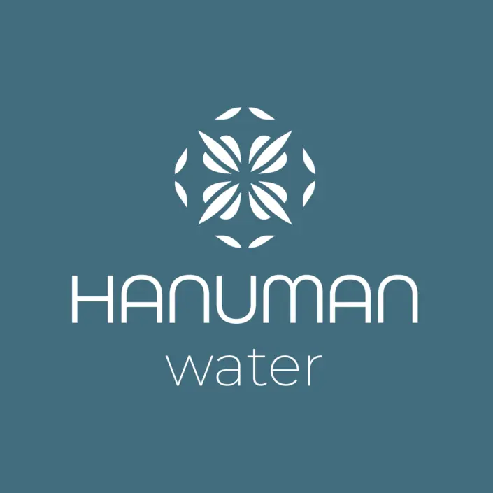 Hanuman Water — projeto de Criação de marcas da Buffo Design