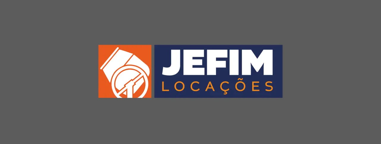 Jefim Locações – logotipo – versão sobre cinza