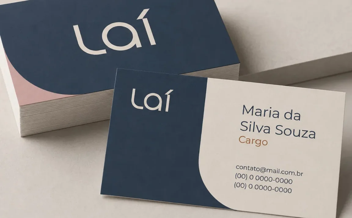 Cartão de visita da Laí