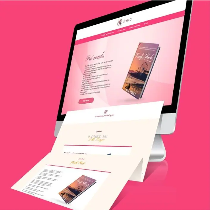 Liz Vecci — projeto de Websites, UI/UX Design da Buffo Design