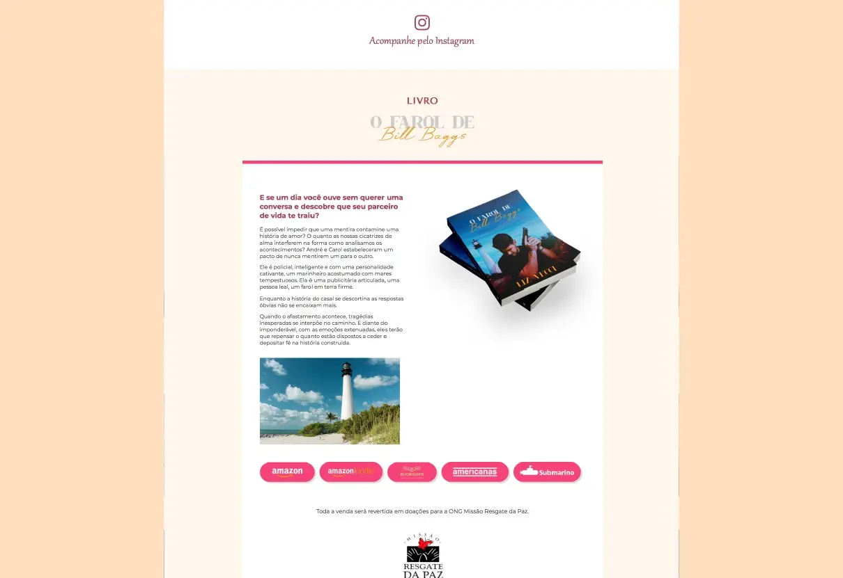 Liz Vecci – website – página do livro O Enigma de Bell Buggy