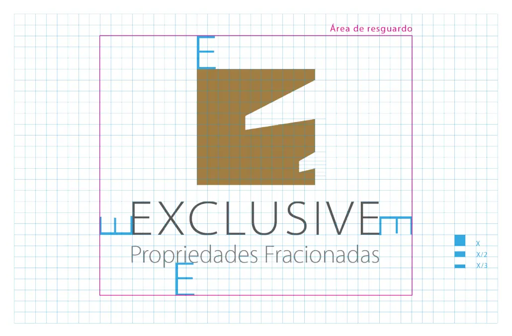 Exclusive - Propriedades Fracionadas - Criação de marcas - Identidade Visual - Logotipo