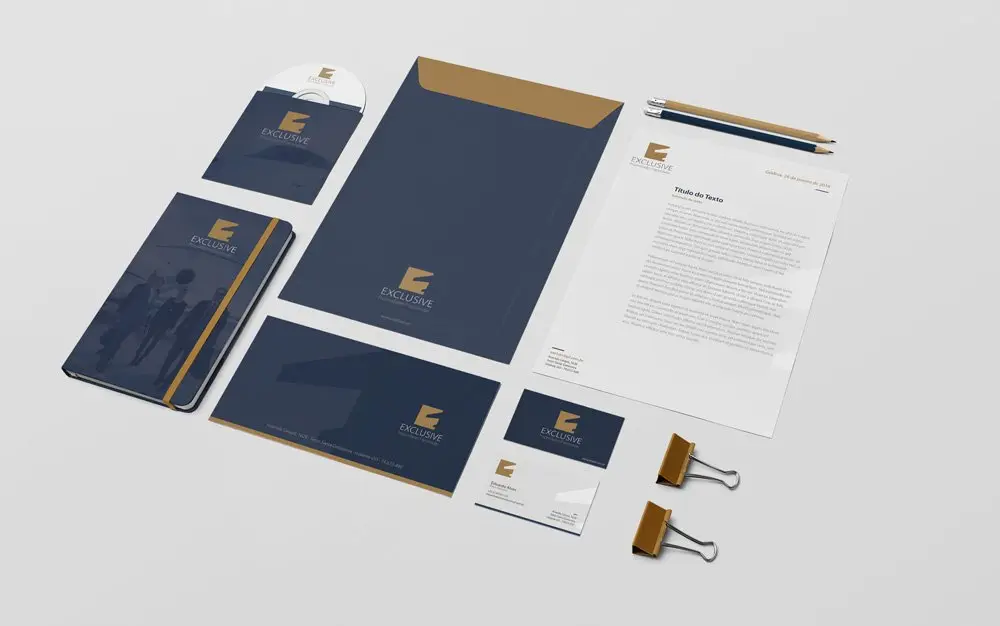 Exclusive - Propriedades Fracionadas - Criação de marcas - Identidade Visual - Logotipo