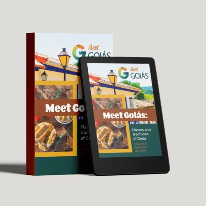 Meet Goiás – E-Book — projeto de Editorial da Buffo Design