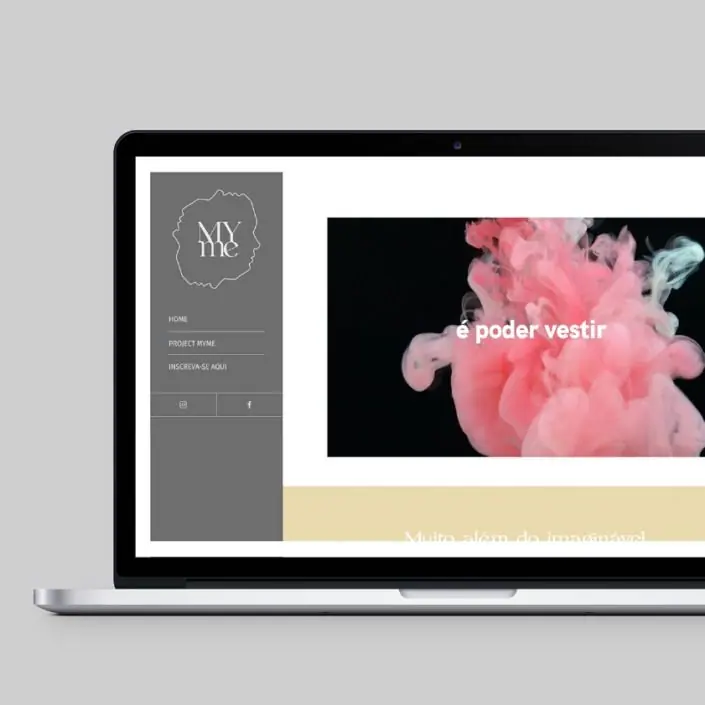MyMe — projeto de Websites, UI/UX Design da Buffo Design