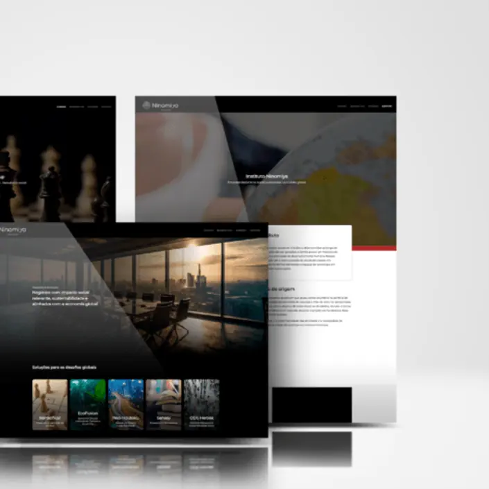 Ninomiya Group — projeto da Buffo Design