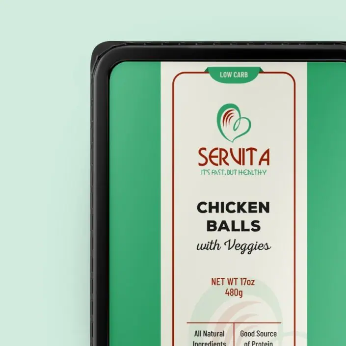 Servita – It’s fast, but healthy — projeto de Embalagens da Buffo Design
