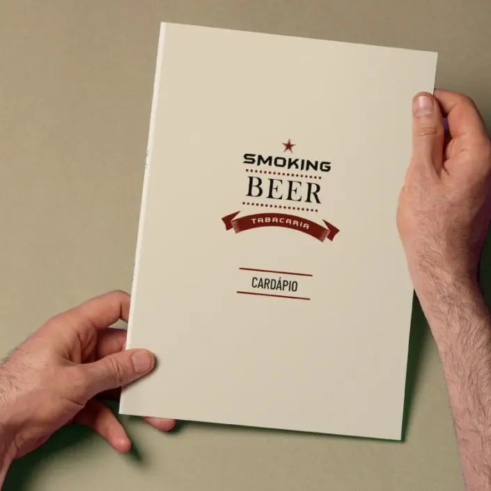 Smoking Beer Tabacaria — projeto de Editorial da Buffo Design
