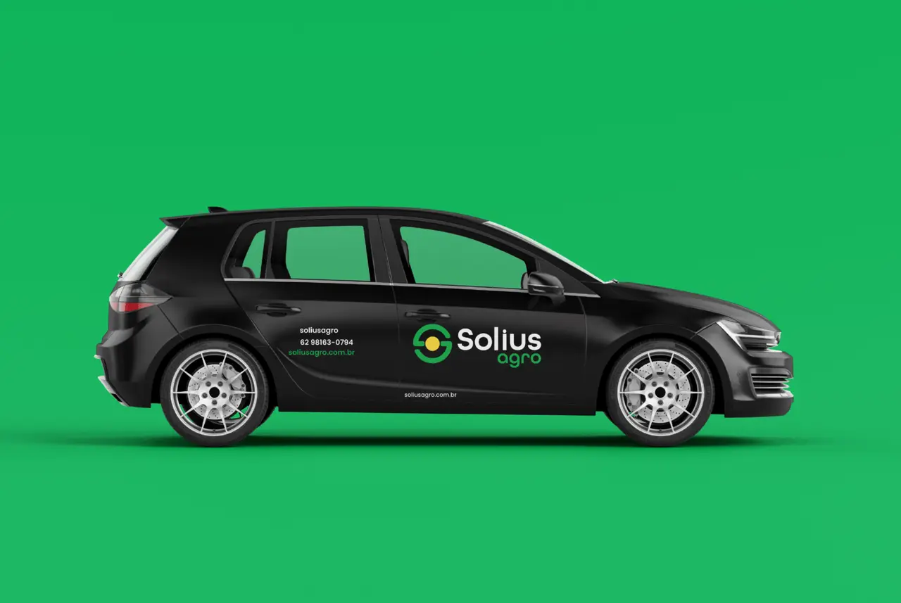 Solius Agro – adesivação de carro