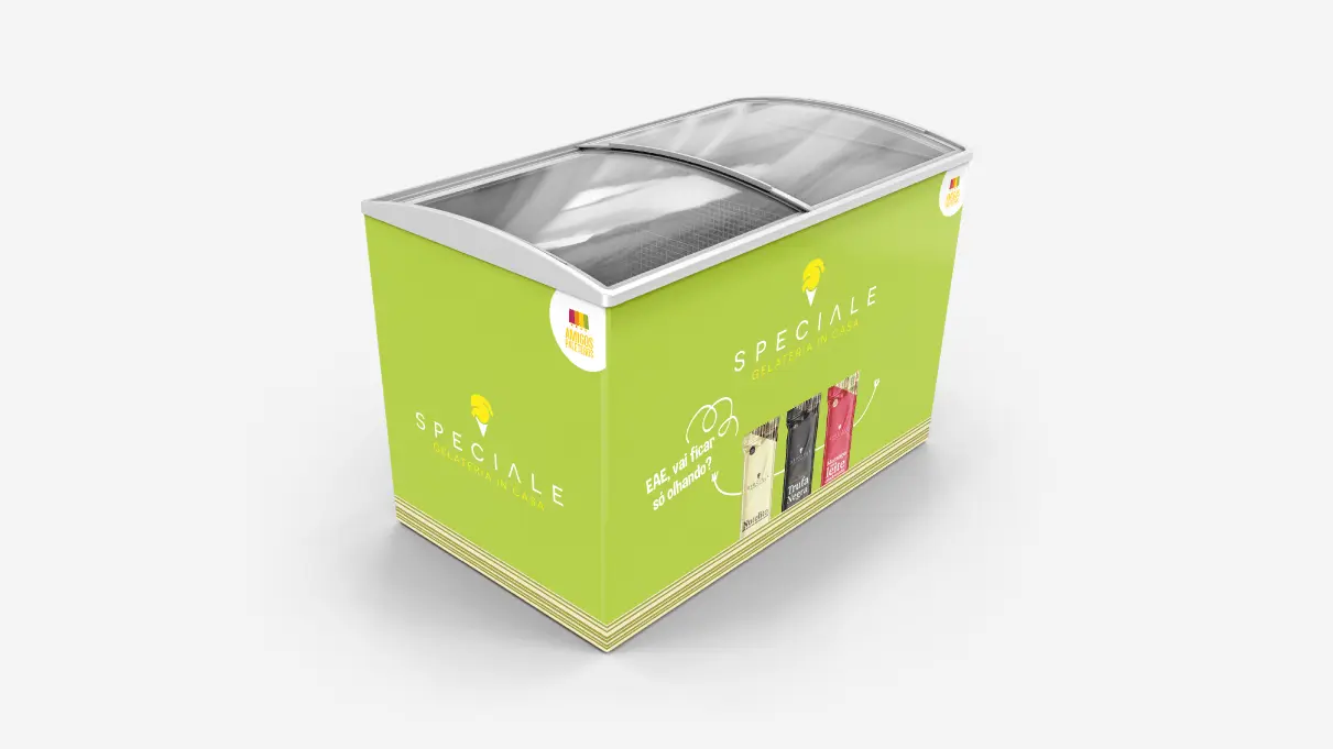 Freezer adesivado Speciale