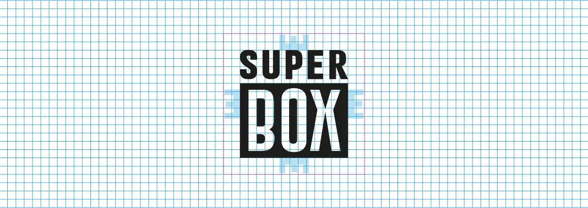 Super Box Mini Market - Criação de marcas - Identidade Visual - Logotipo