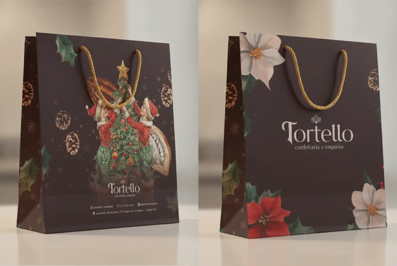 Tortello – sacolas de Natal