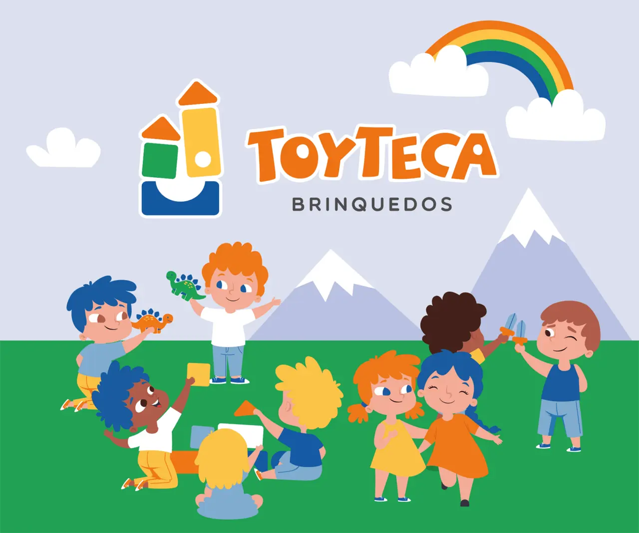 Toyteca - Brinquedos - Criação de Marcas - Identidade Visual - Logotipo