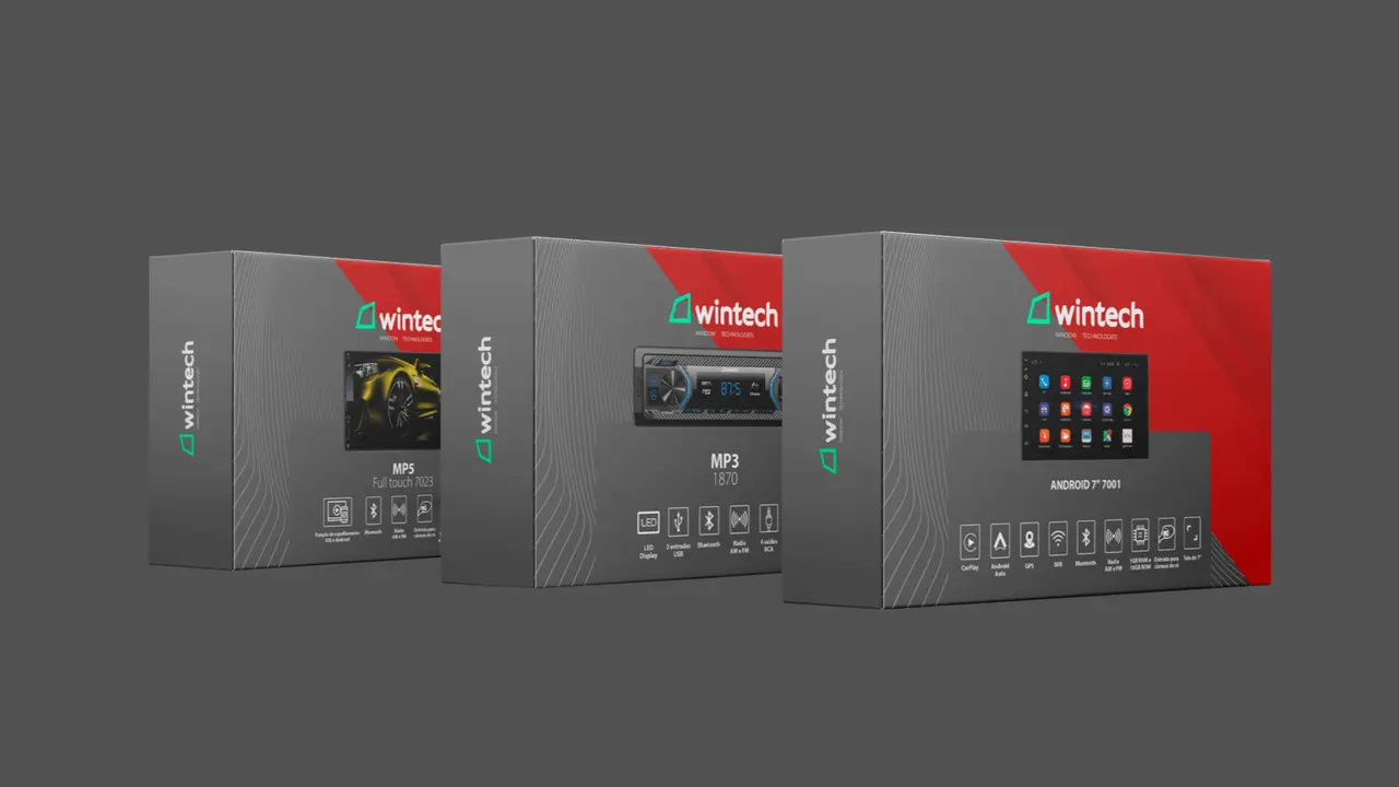 Wintech - Caixa - Embalagem